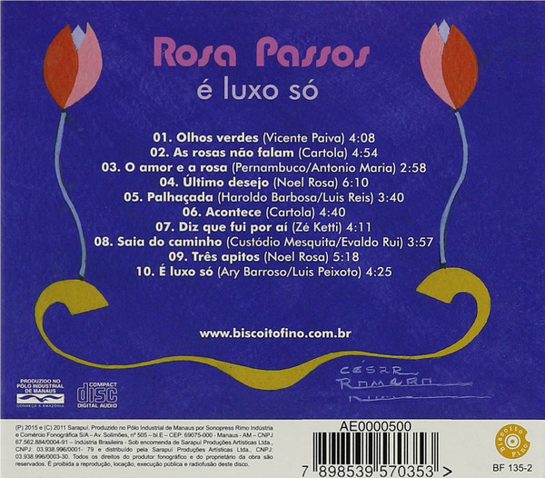 Rosa Passos - É Luxo Só (CD usado)