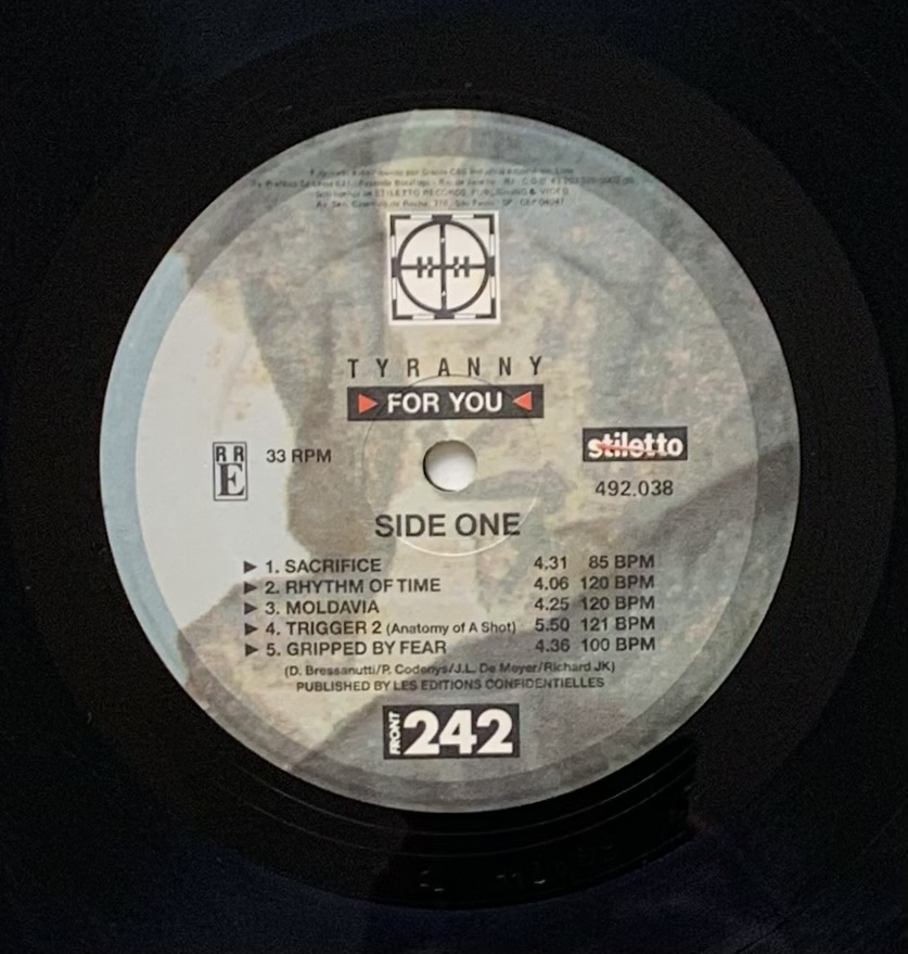 Front 242 - Tyranny >For You< (LP usado)