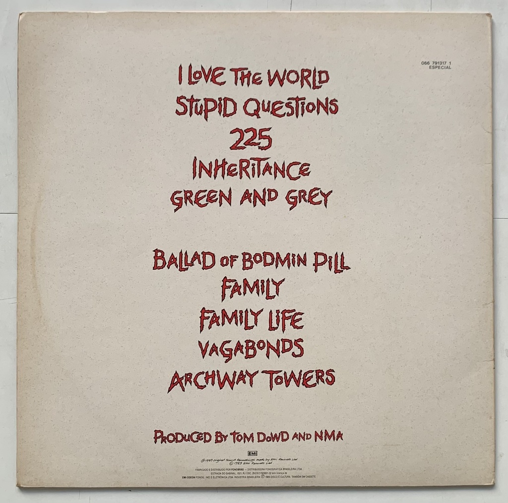 New Model Army – Thunder and Consolation (LP usado)