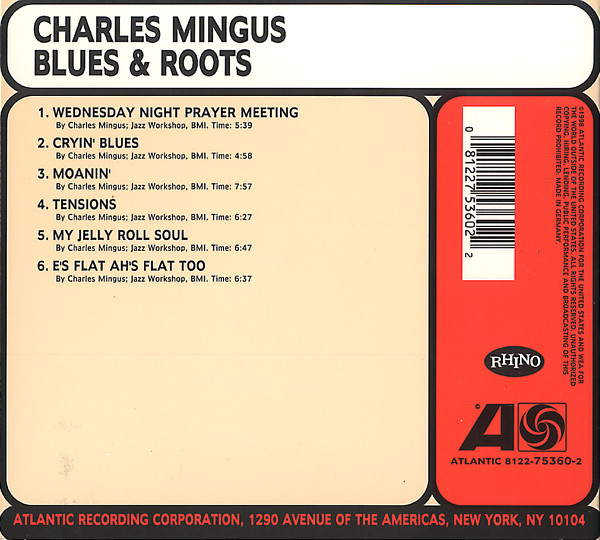 Charles Mingus – Blues & Roots (CD usado)
