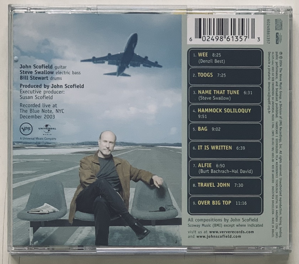 John Scofield Trio – EnRoute [Live] (CD usado)
