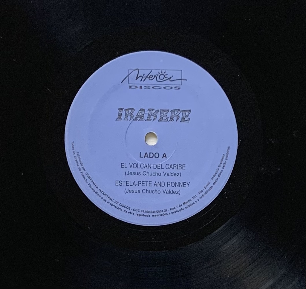Irakere - Encontro com Cuba [Janeiro 1992 Niterói,R.J.] (LP usado)