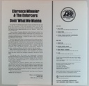 LP Clarence Wheeller&The Enforcers - Doin' What We Wanna (usado)
