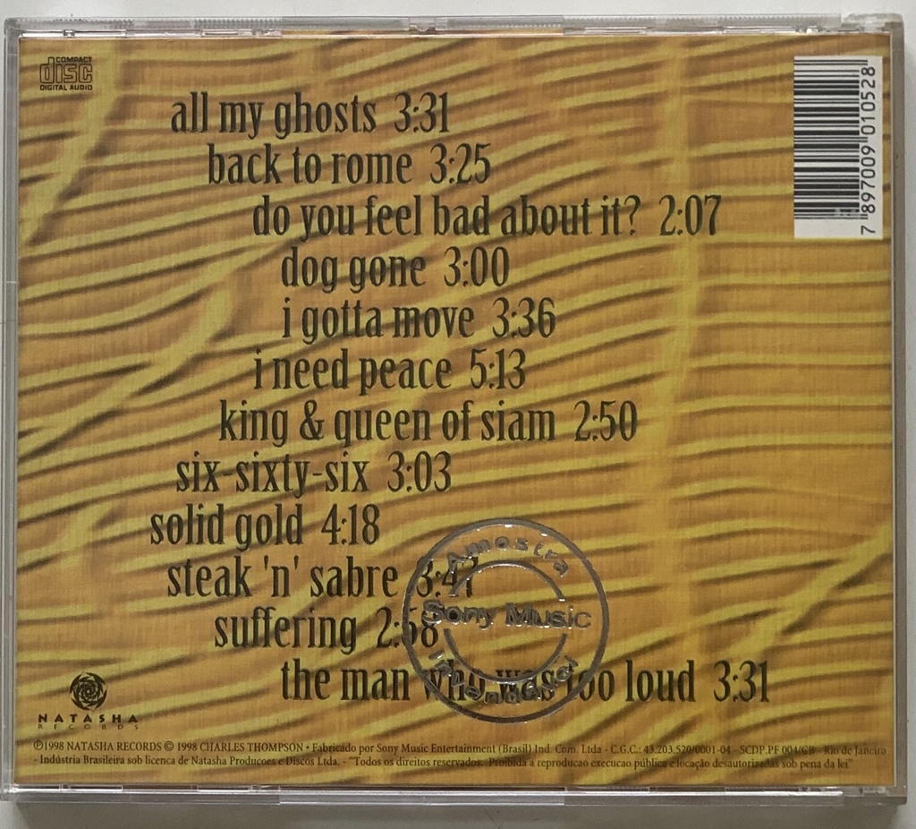 Frank Black and the Catholics (CD usado)