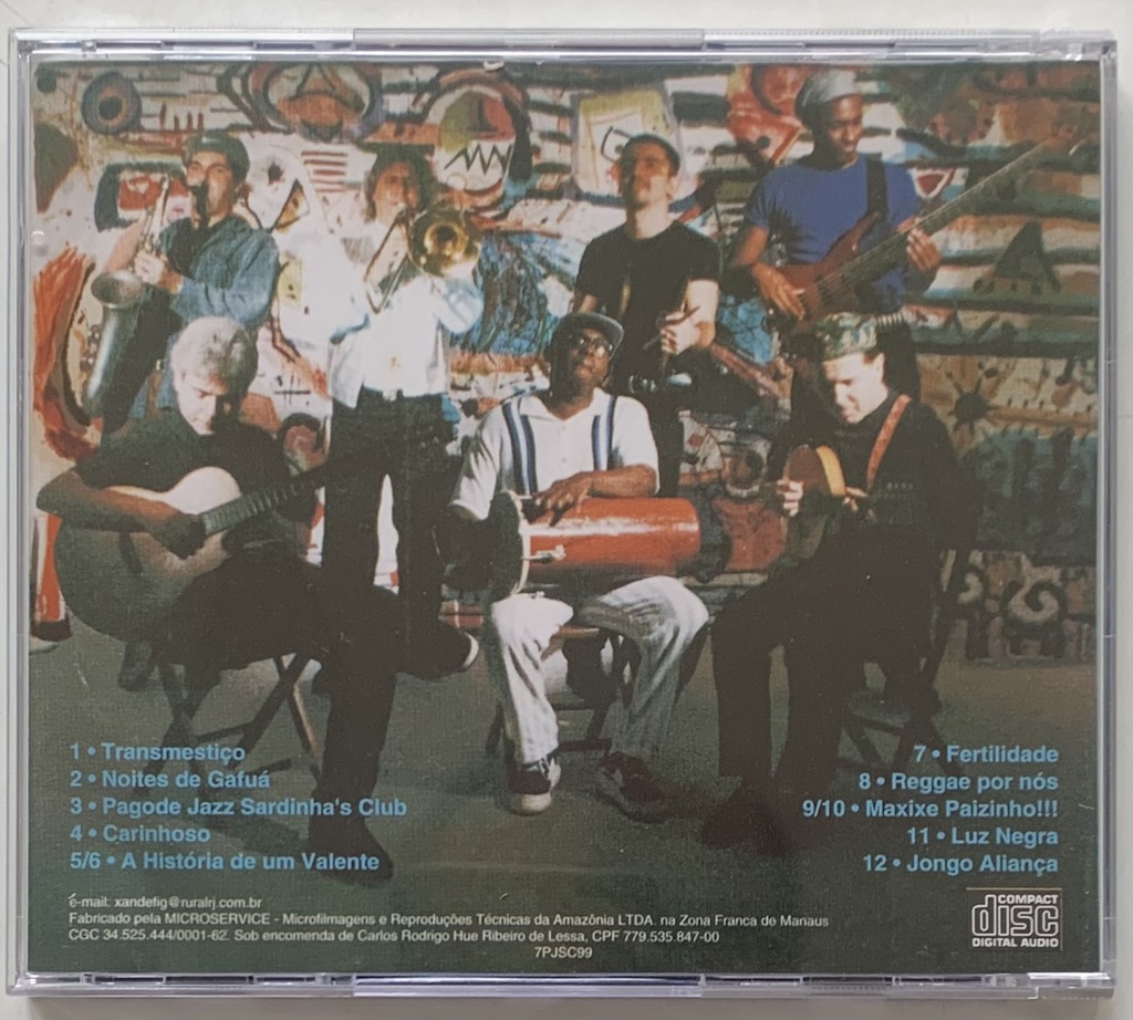Pagode Jazz Sardinha's Club (CD usado)