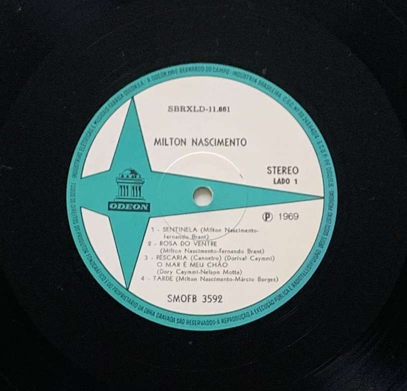 Milton Nascimento - [1969] (LP usado)