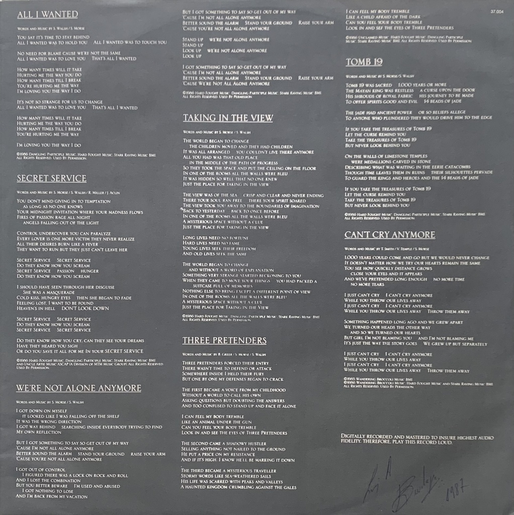 Kansas - Power (LP usado)