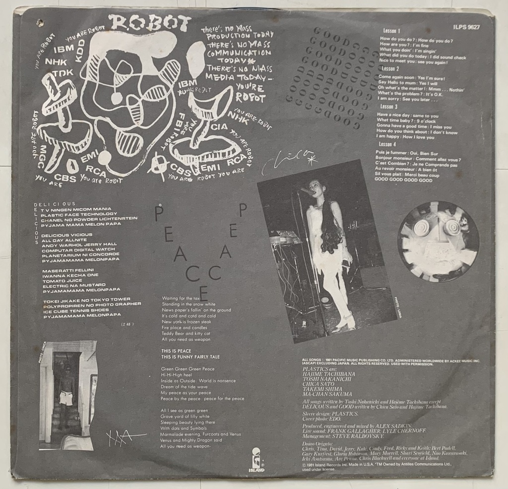 Plastics - Plastics (LP usado)