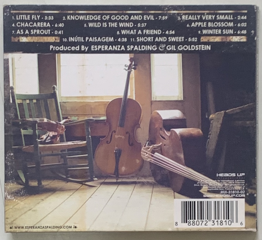 Esperanza Spalding - Chamber Music Society (CD usado)
