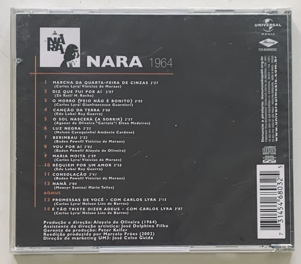 Nara Leão - Nara (CD novo)