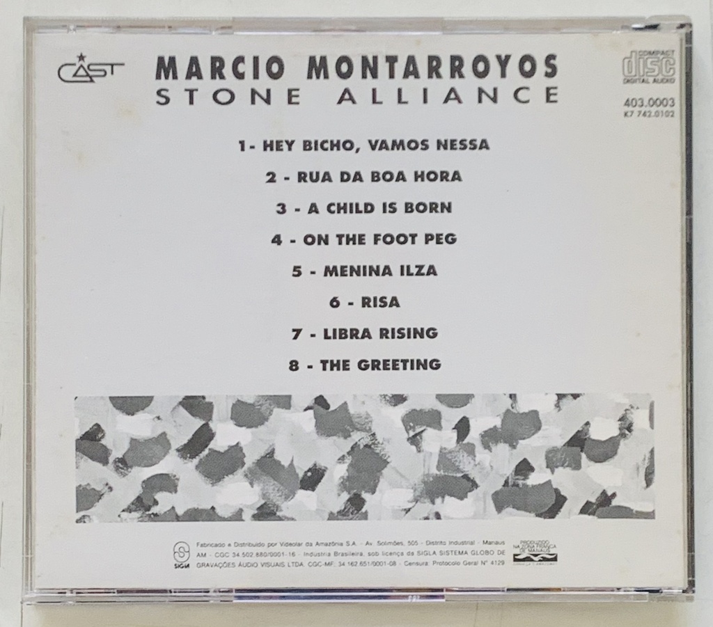 Marcio Montarroyos, Stone Alliance (CD usado)
