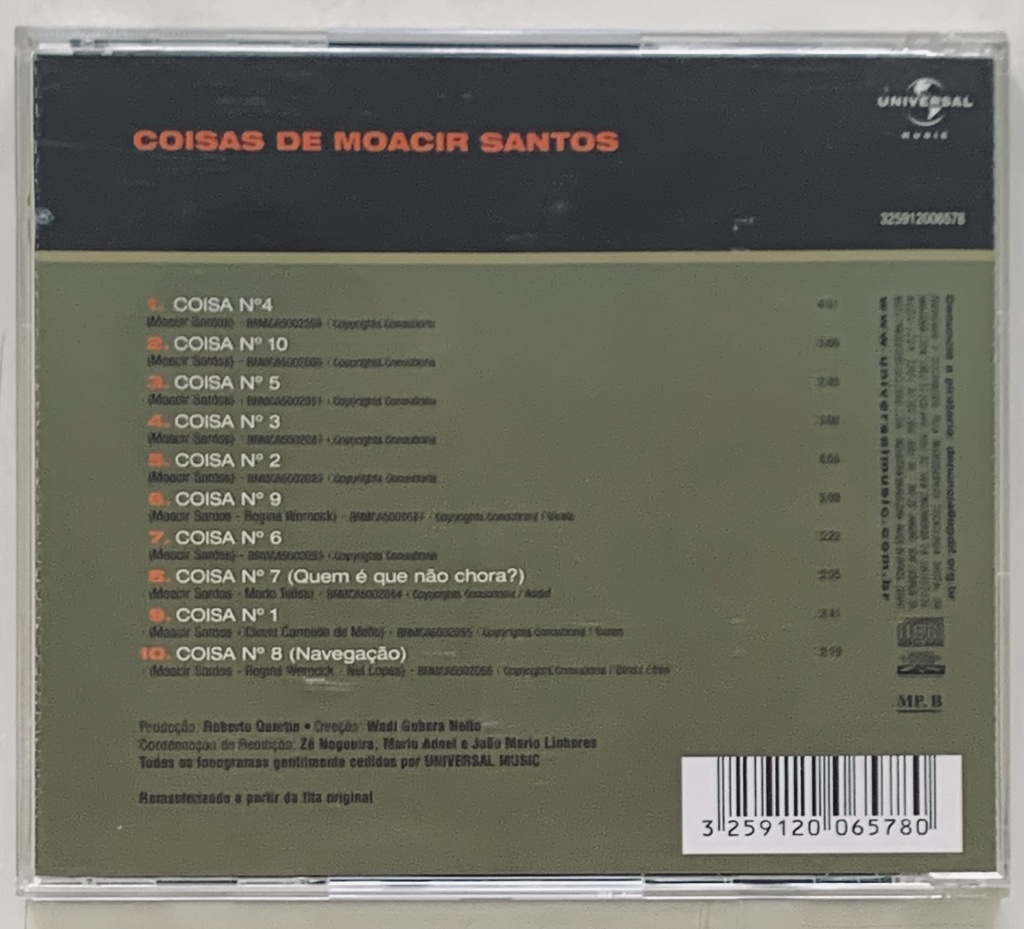 Moacir Santos - Coisas (CD usado)