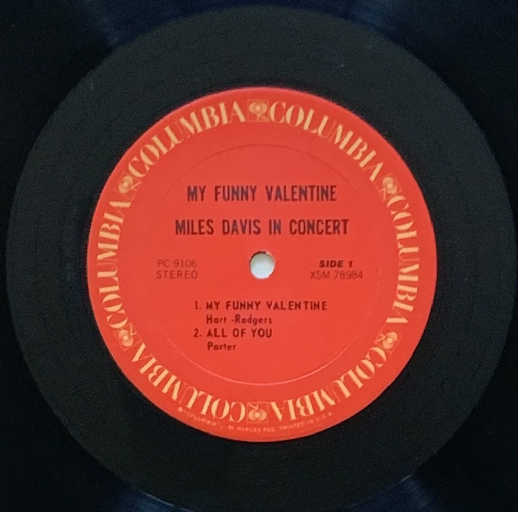 Miles Davis – My Funny Valentine - Miles Davis in Concert (LP usado)