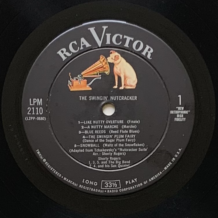 Shorty Rogers - The Swingin' Nutcracker (LP usado)