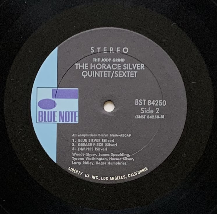 Horace Silver Quintet / Sextet - The Jody Grind (LP usado)