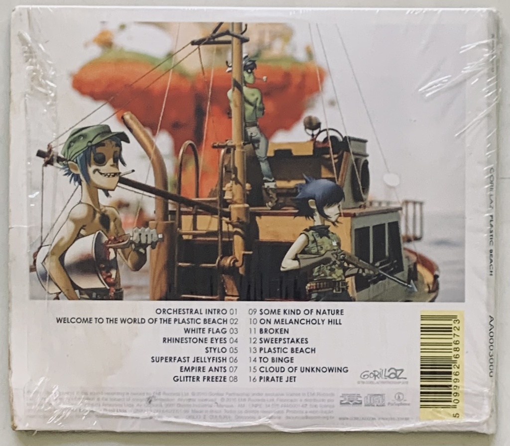 Gorillaz - Plastic Beach (CD usado)
