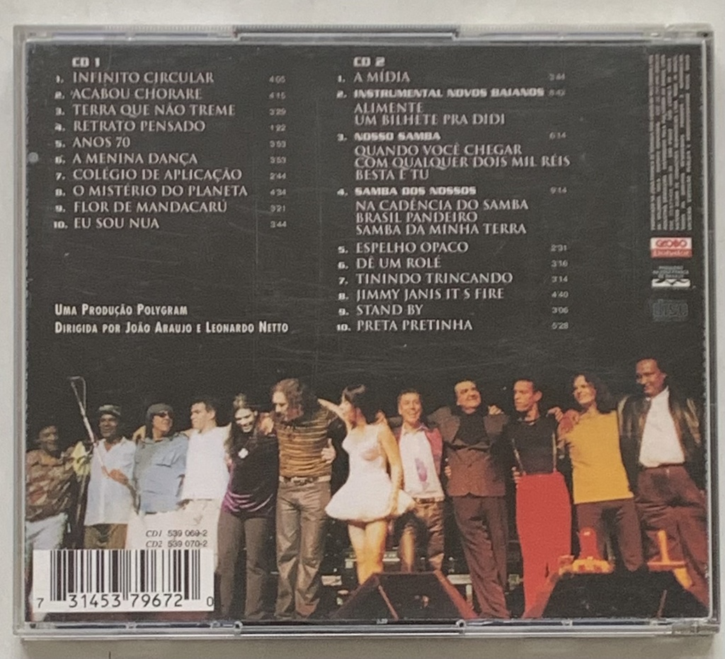 Novos Baianos - Infinito Circular (2CDs usado)