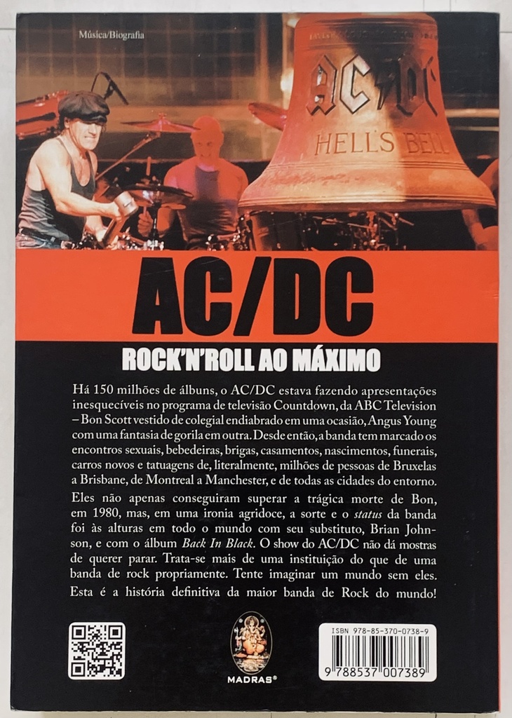 AC/DC - Rock N Roll ao Máximo (Livro usado)