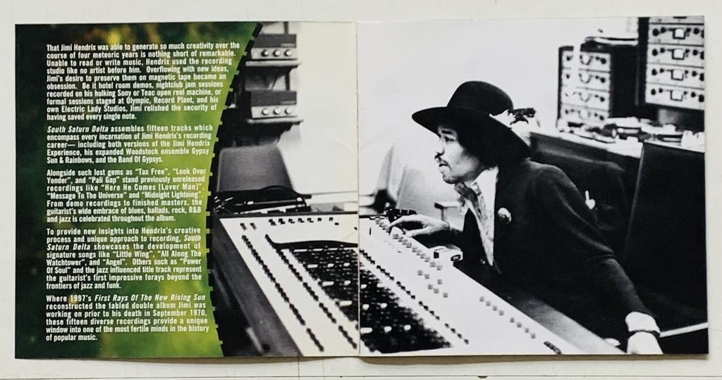 Jimi Hendrix - South Saturn Delta (CD usado)