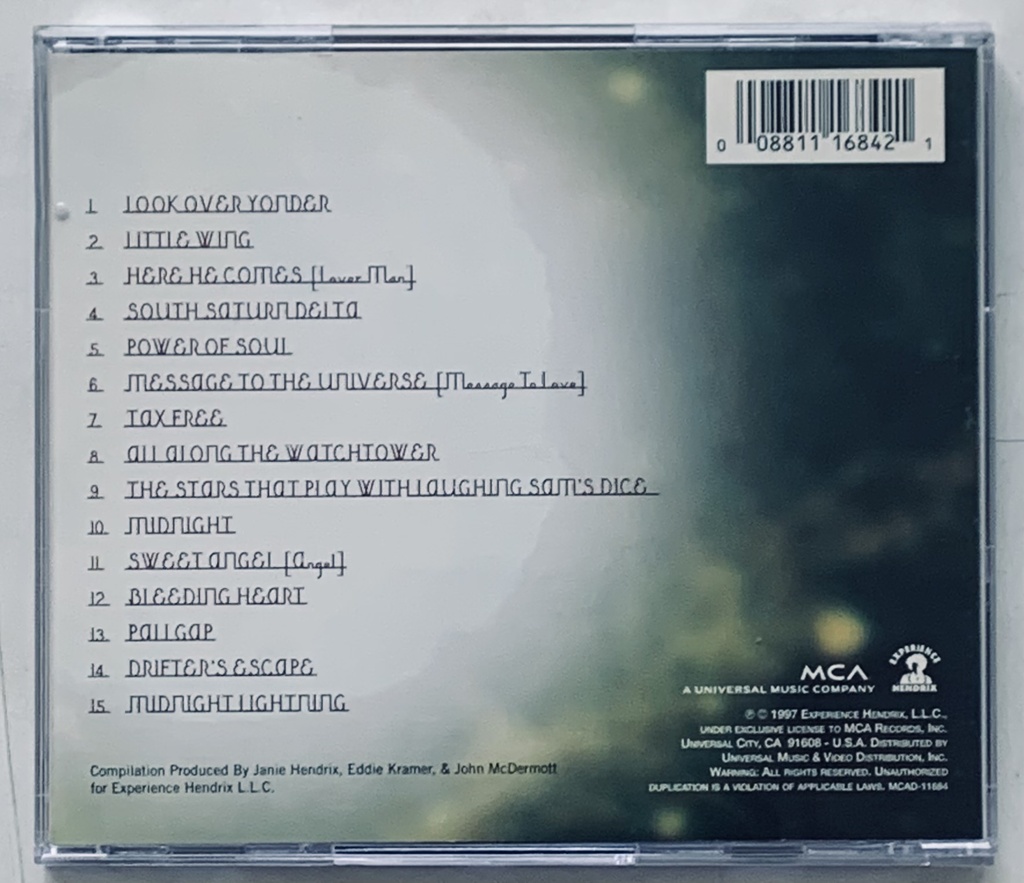 Jimi Hendrix - South Saturn Delta (CD usado)