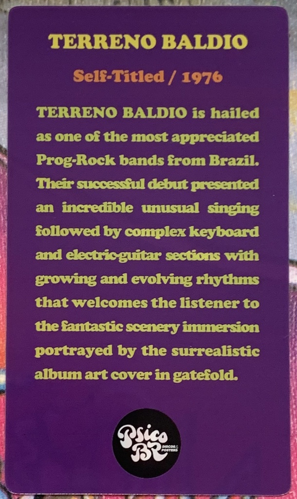 Terreno Baldio - Terreno Baldio (LP novo/lacrado