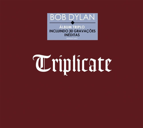 Bob Dylan - Triplicate (3CDs novo)