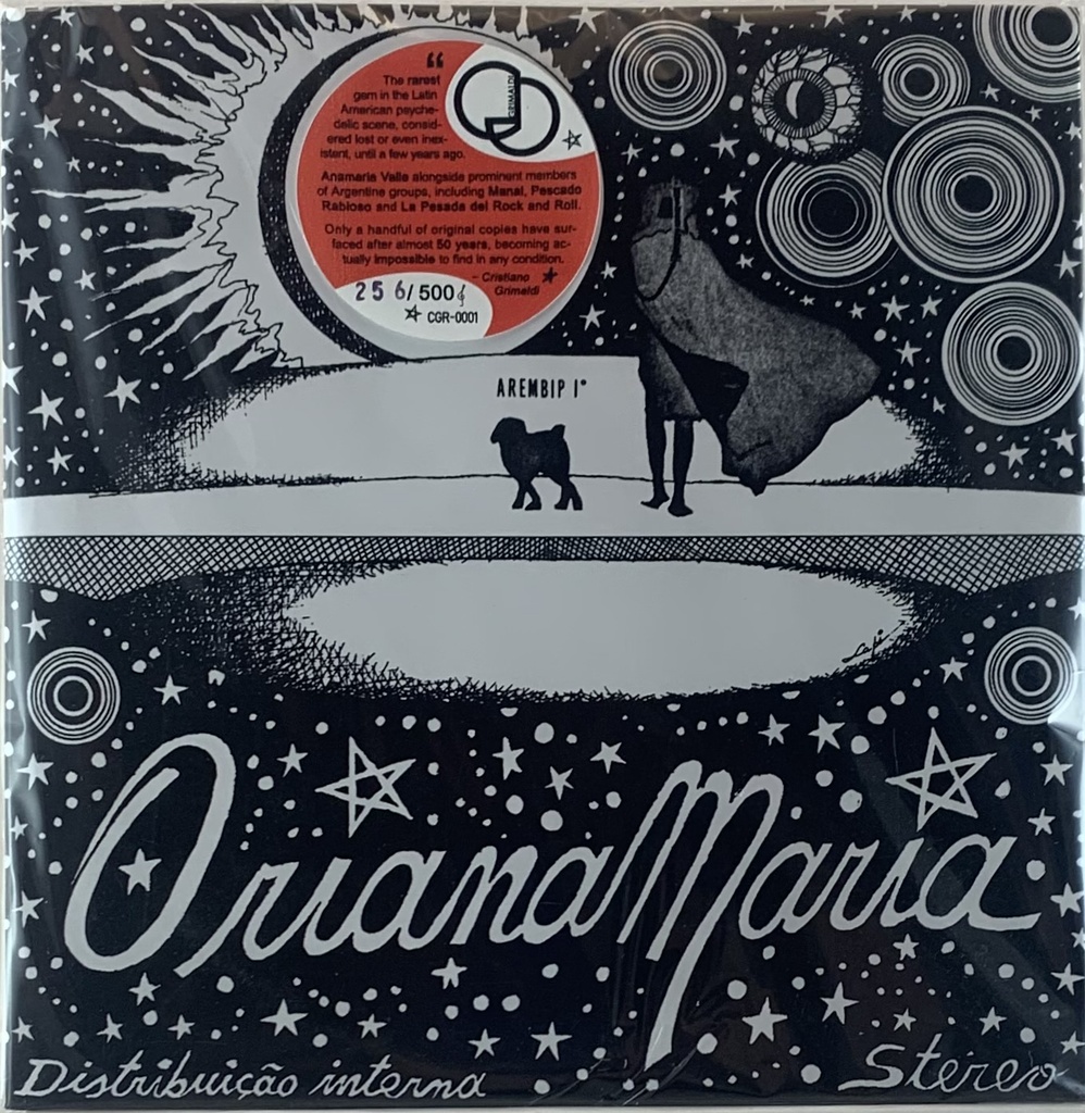 Oriana Maria - Arembip 1° (Vinil 7" EP novo)