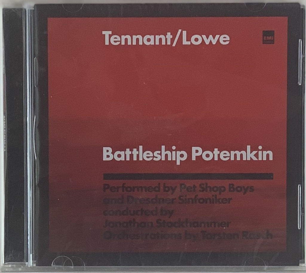 Tennant/Lowe [Pet Shop Boys] - Battleship Potemkin (CD novo)