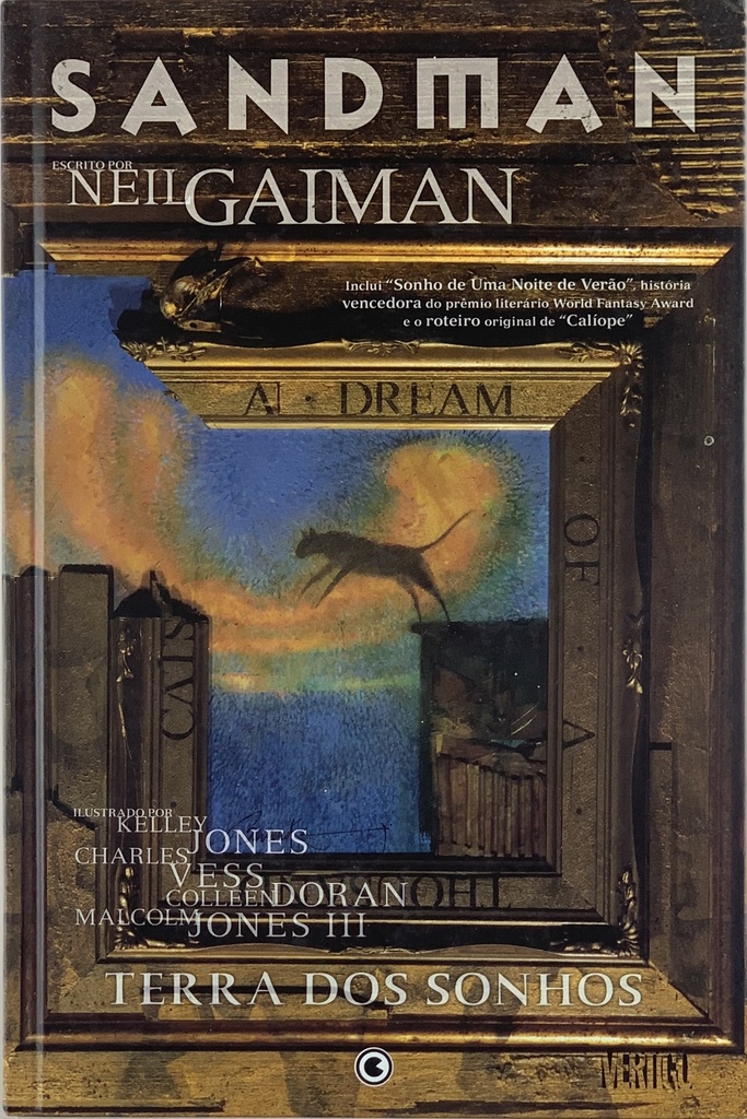 Sandman V.3: Terra dos Sonhos - Neil Gaiman (livro usado)