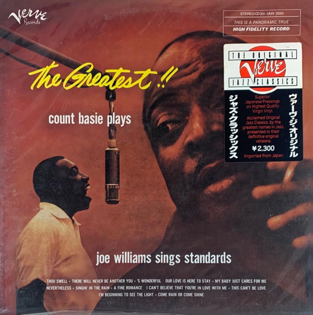 Count Basie, Joe Williams - The Greatest [Count Basie Plays...Joe Williams Sings Standards] Williams (LP novo)