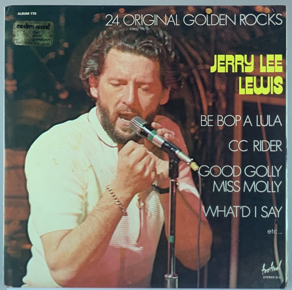 Jerry Lee Lewis – 24 Original Golden Rocks (2LPs usado)