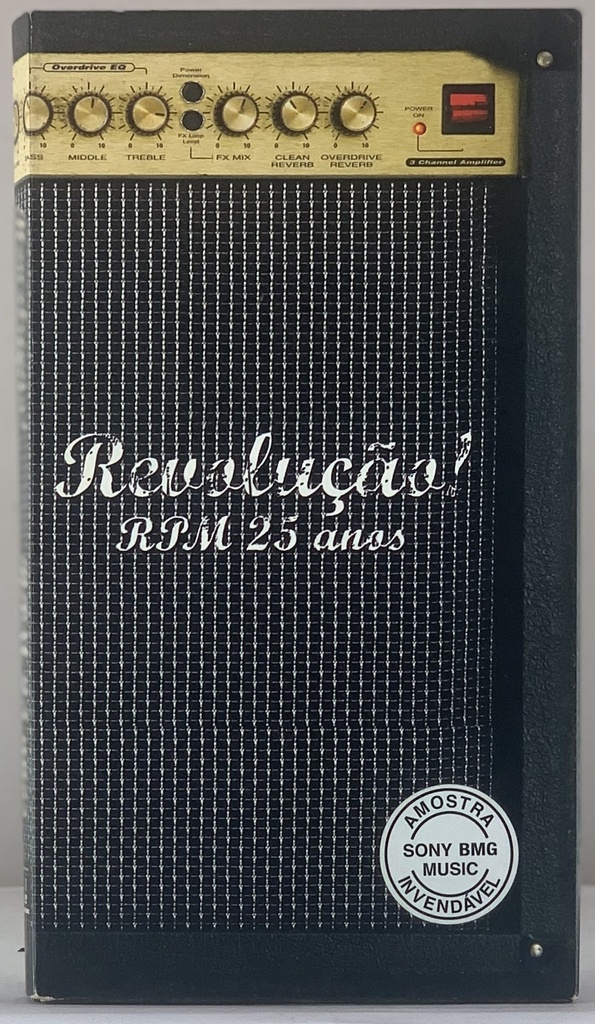 RPM - Revolução! RPM 25 Anos (4CDs+DVD usado)