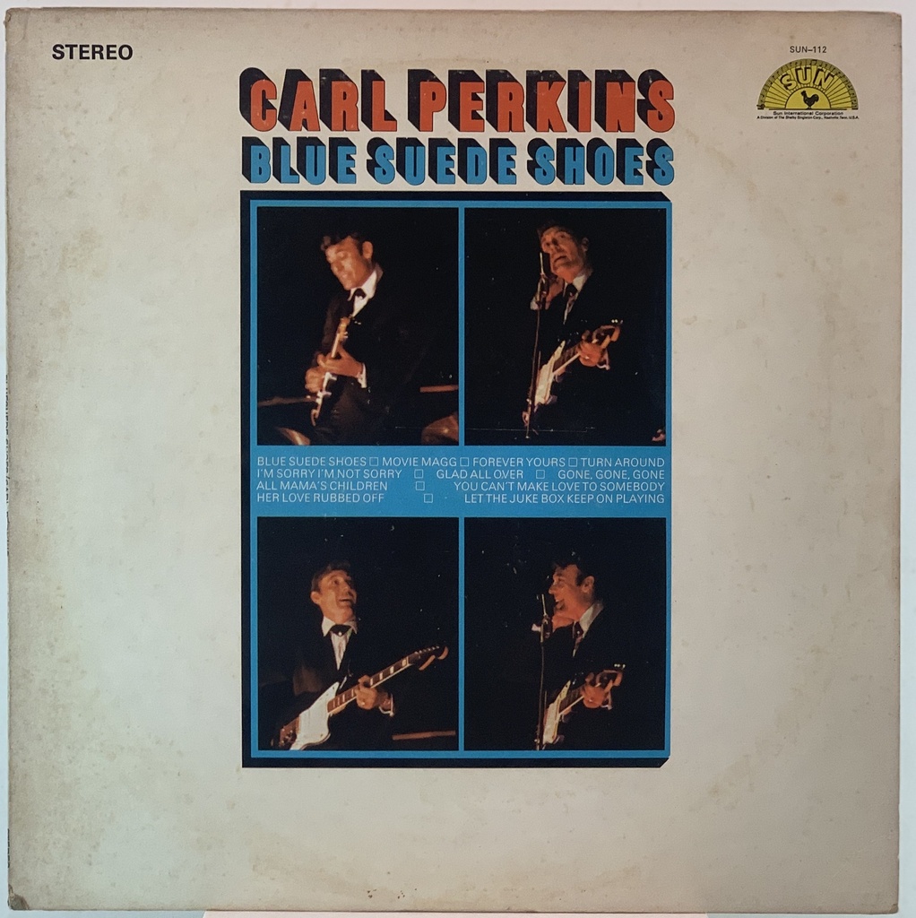 Carl Perkins - Blue Suede Shoes (LP usado)