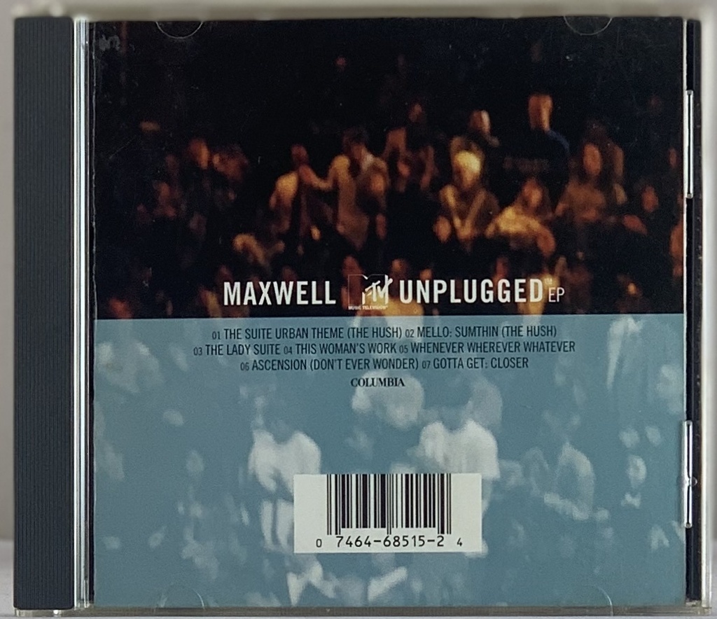 Maxwell – MTV Unplugged (CD EP usado)