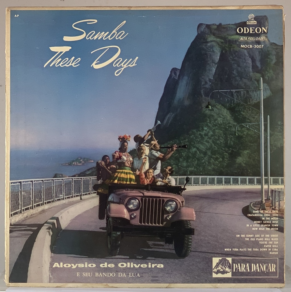 Aloysio de Oliveira e seu Bando da Lua - Samba These Days (LP usado)