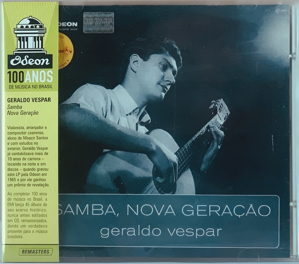 Geraldo Vespar – Samba, Nova Geração (CD usado)