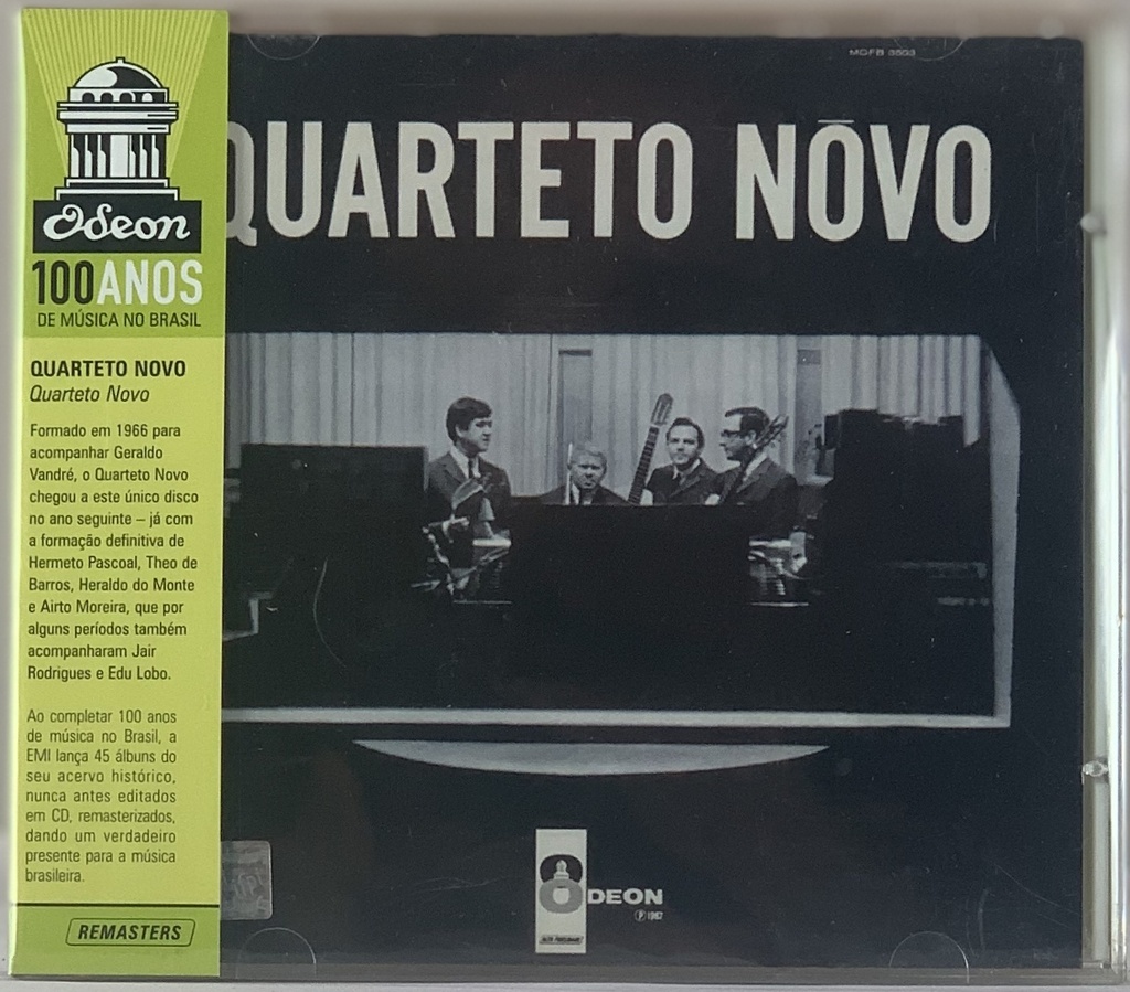 Quarteto Novo - Quarteto Novo (CD usado)