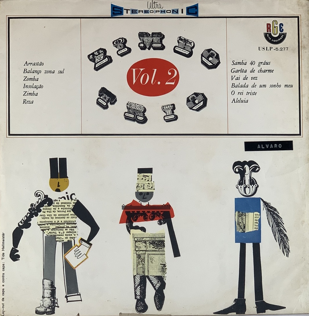 Zimbo Trio - Zimbo Trio Vol. 2 (LP usado)