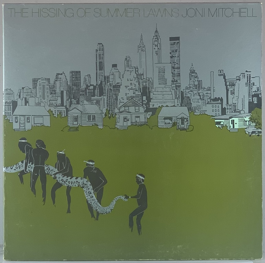 Joni Mitchell - The Hissing of Summer Lawns ( LP usado)