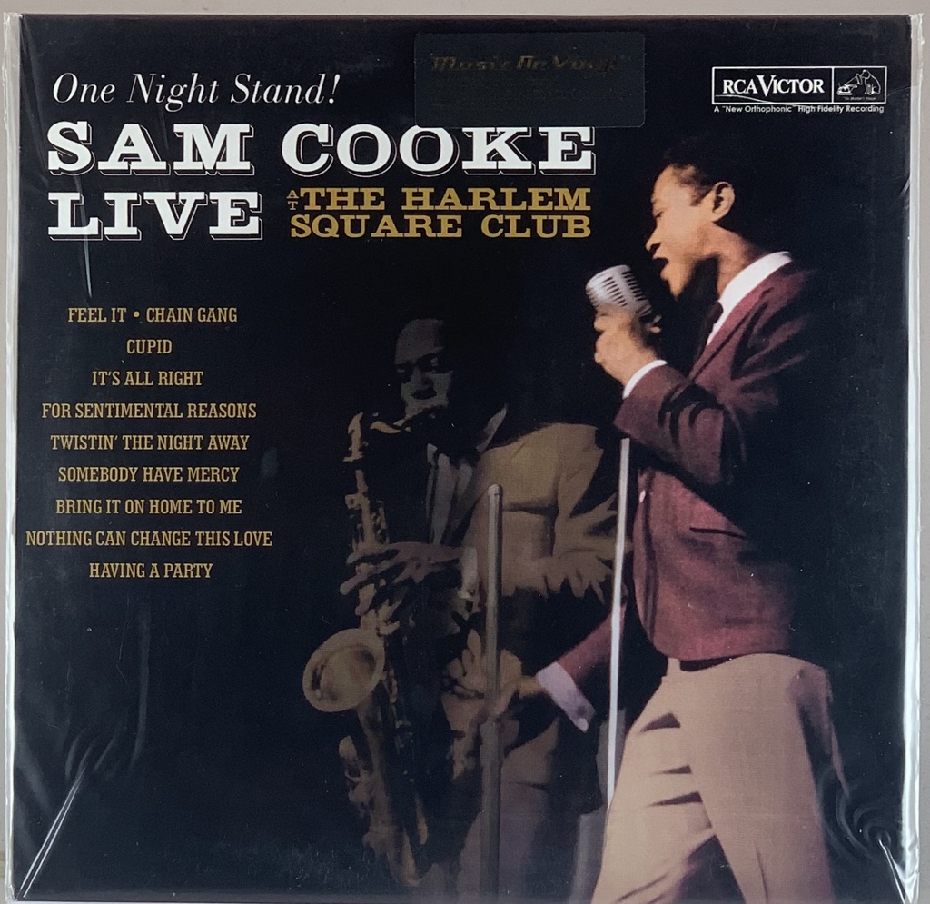 Sam Cooke – Sam Cooke Live at the Harlem Square Club [One Night Stand!] (LP semi novo)