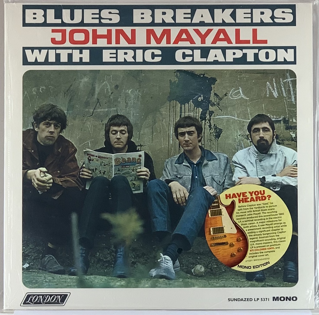 John Mayall with Eric Clapton - Blues Breakers [Mono] (LP novo)