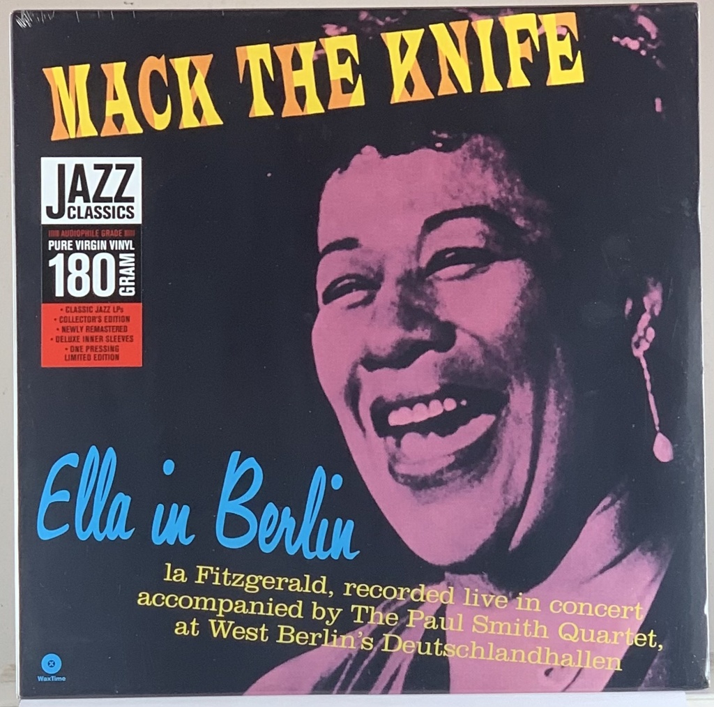 Ella Fitzgerald – Mack The Knife - Ella In Berlin (LP novo)