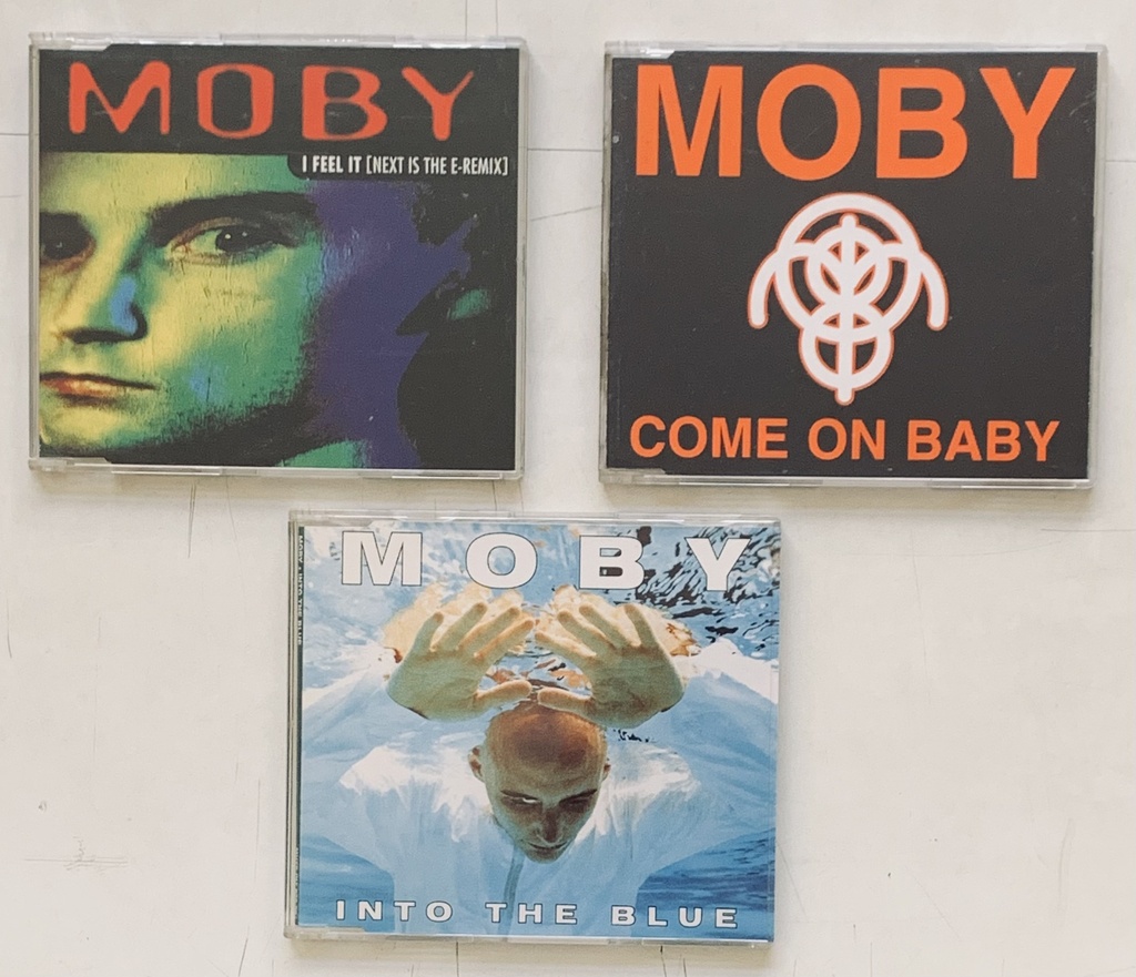 Combo - Moby (3 CDs single usados)