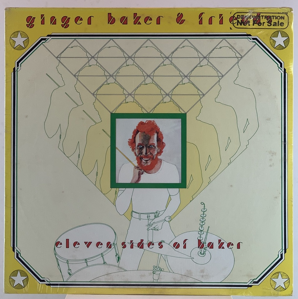 Ginger Baker & Friends - Eleven Sides of Baker (LP novo)