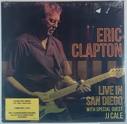 Eric Clapton - Live in San Diego with Special Guest J.J. Cale (3LPs novo)