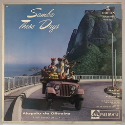 Aloysio de Oliveira e seu Bando da Lua - Samba These Days (LP usado)