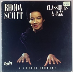 Rhoda Scott – A L'Orgue Hammond [Classiques & Jazz] (LP usado)