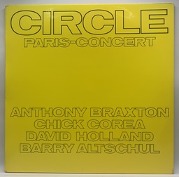 Anthony Braxton - Circle - Paris - Concert (2LPs usado)