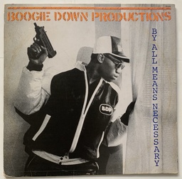 [TOM] V/A - Boogie Down Productions – By all Means Necessary (LP usado)