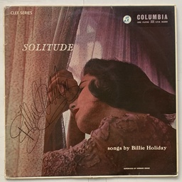 Billie Holiday - Solitude [Autografado] (LP usado)